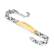 Carica l&#39;immagine nel visualizzatore di Gallery, Bracciale da uomo 4US Cesare Paciotti 4UBR4376
