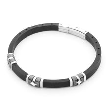 Carica l&#39;immagine nel visualizzatore di Gallery, Bracciale da uomo 4US Cesare Paciotti 4UBR5037
