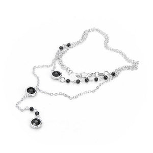 Collar de mujer 4US Cesare Paciotti Black Pupils 4UCL2565W