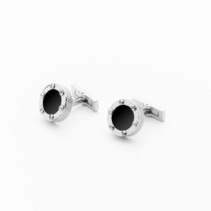 Men's cufflinks in steel 4US Cesare Paciotti 4UGE4555