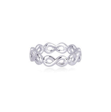 Cargar imagen en el visor de la galería, Anillo de mujer en Plata 925 infinito Mabina 523090-15
