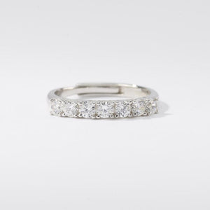 Anillo de mujer Seventies en plata con circonitas Mabina 523185