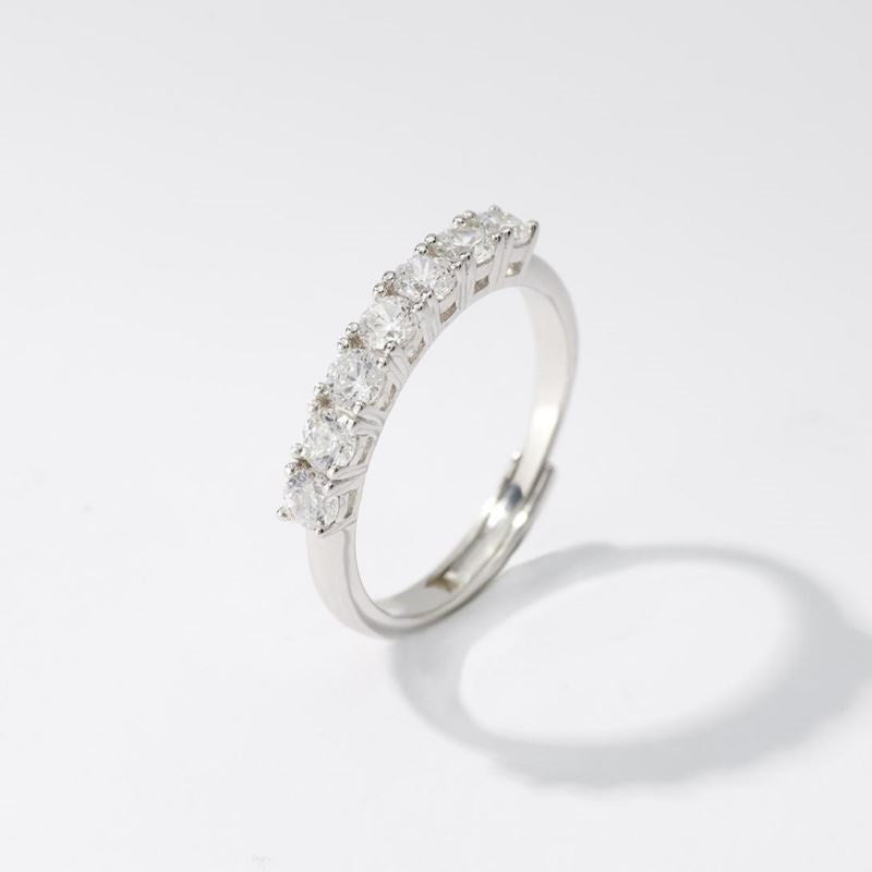 Anillo de mujer Seventies en plata con circonitas Mabina 523185