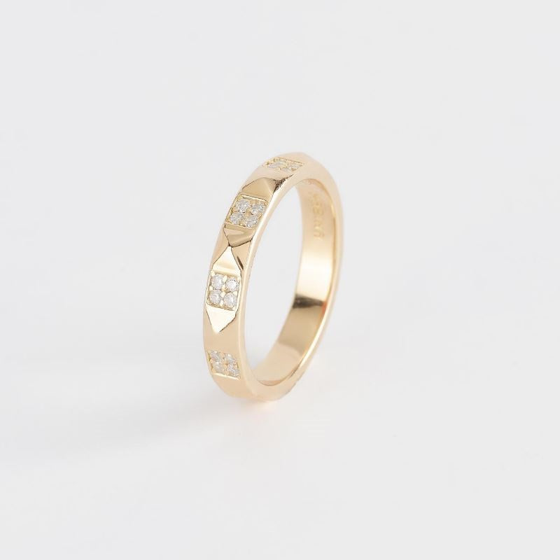 Anillo de mujer en plata dorada con circonitas 523217