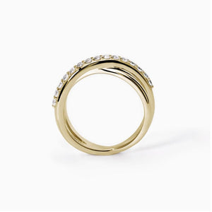 Anillo Mabina para mujer Kim en plata dorada Mabina 523278