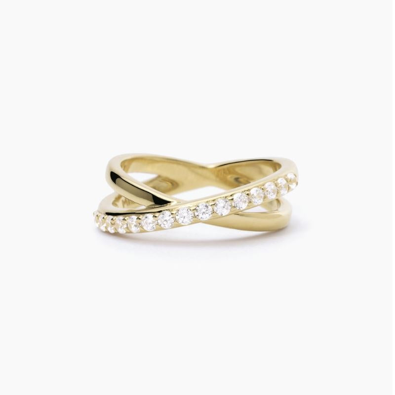 Anillo Mabina para mujer Kim en plata dorada Mabina 523278