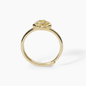 Anillo de mujer Mabina La vie en rose en plata dorada 523280