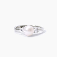 Load image into Gallery viewer, Mabina Mon chéri women&#39;s silver ring with pearl 523283
