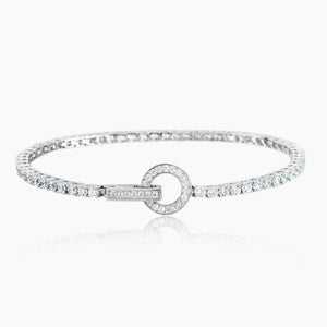 Bracciale da donna Tennis Club in argento Mabina 533050