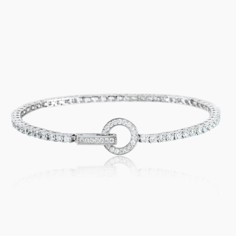 Bracciale da donna Tennis Club in argento Mabina 533050