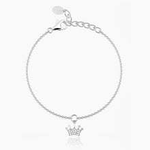 Load image into Gallery viewer, Be A Queen women&#39;s bracelet in silver Mabina 533265
