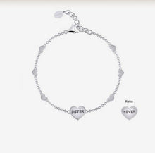 Load image into Gallery viewer, Mabina heart women&#39;s bracelet 533274
