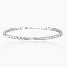 Carica l&#39;immagine nel visualizzatore di Gallery, Bracciale da donna Mini Tennis in argento Mabina 533287
