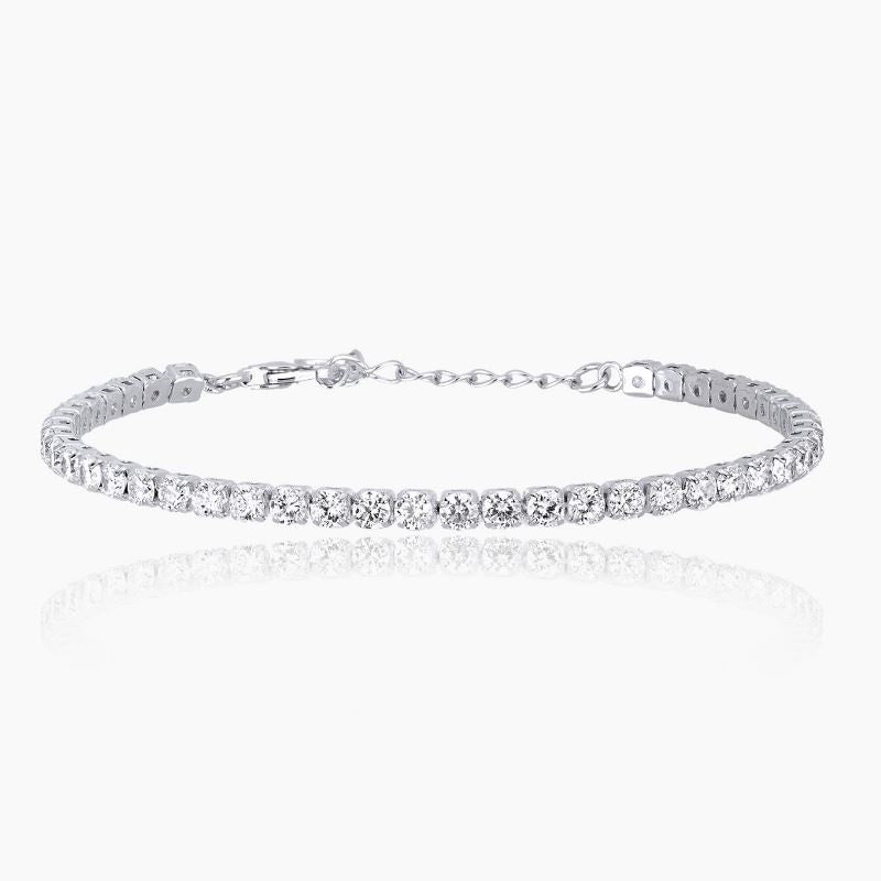 Bracciale da donna Mini Tennis in argento Mabina 533287