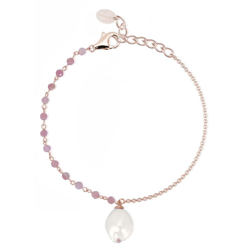 Women's bracelet in silver and pearl Mabina 533296