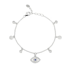 Load image into Gallery viewer, Mabina eye silver women&#39;s bracelet 533342
