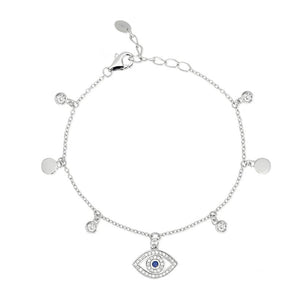 Mabina eye silver women's bracelet 533342