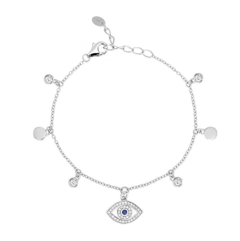 Mabina eye silver women's bracelet 533342