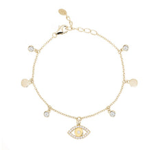 Carica l&#39;immagine nel visualizzatore di Gallery, Bracciale da donna in argento occhio Mabina 533343
