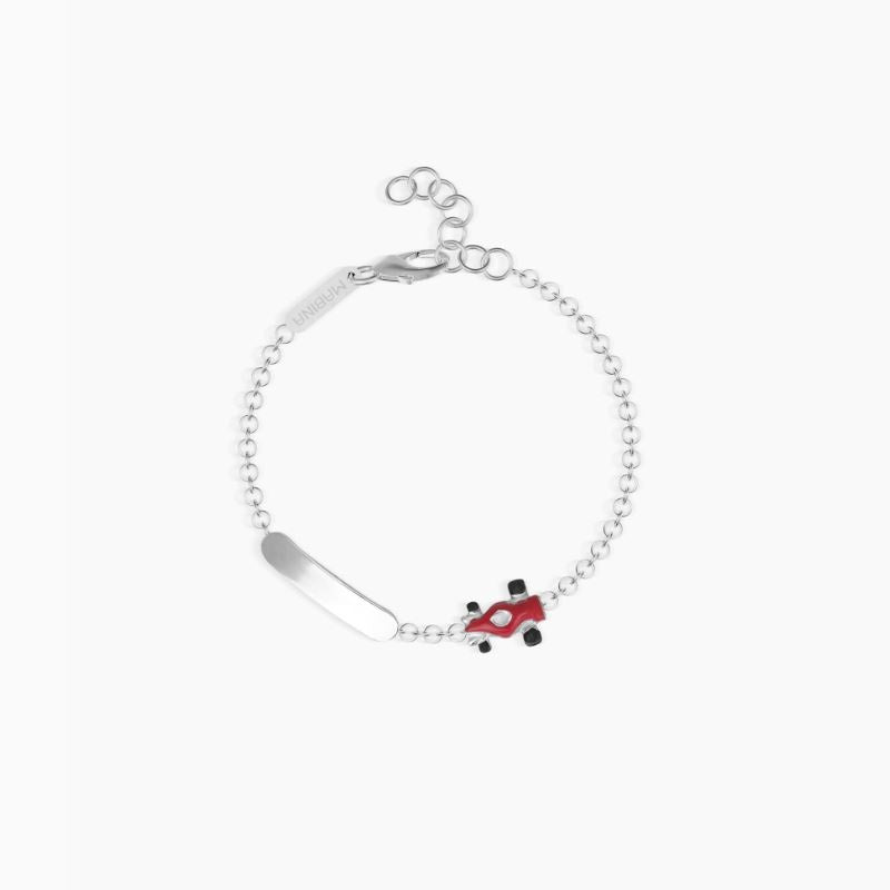 Bracciale Bimbo in argento con automobile Mabina 533391