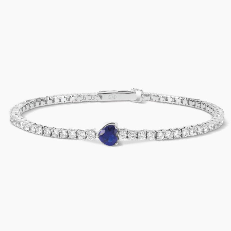 Bracciale da donna tennis in argento Mabina Tennis club 533441