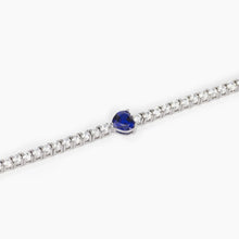 Carica l&#39;immagine nel visualizzatore di Gallery, Bracciale da donna tennis in argento Mabina Tennis club 533441
