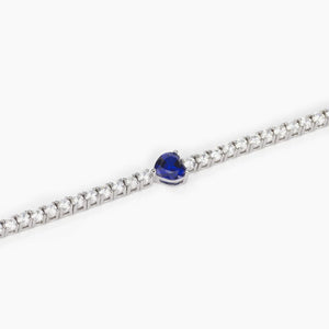 Bracciale da donna tennis in argento Mabina Tennis club 533441
