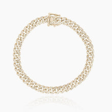 Carica l&#39;immagine nel visualizzatore di Gallery, Bracciale da donna Groumette in argento dorato Mabina 533454
