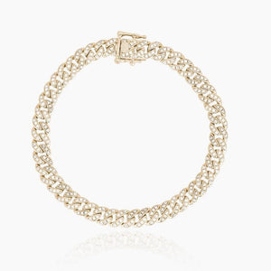 Bracciale da donna Groumette in argento dorato Mabina 533454