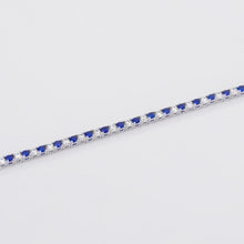 Carica l&#39;immagine nel visualizzatore di Gallery, Bracciale da donna Tennis Club in argento Mabina 533456
