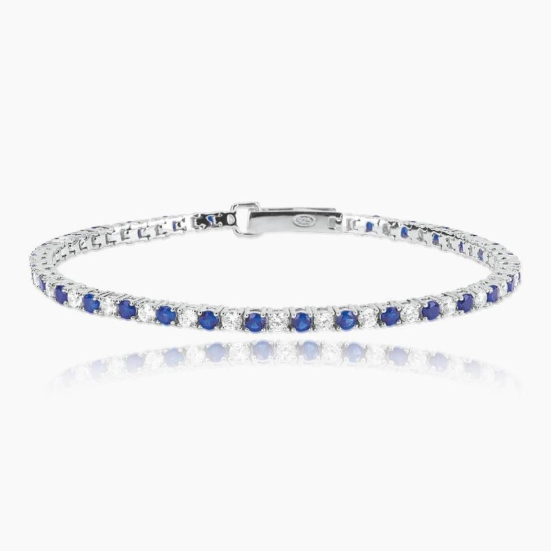 Bracciale da donna Tennis Club in argento Mabina 533456