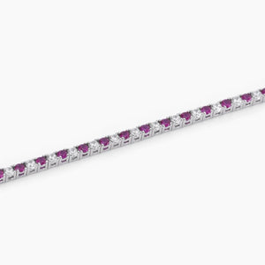 Bracciale da donna tennis in argento Mabina Tennis club 533457