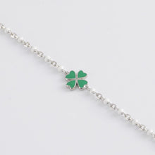 Carica l&#39;immagine nel visualizzatore di Gallery, Bracciale da donna in argento con quadrifoglio Mabina 533486
