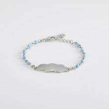 Carica l&#39;immagine nel visualizzatore di Gallery, Bracciale bimbo in argento con nuvoletta Mabina 533494
