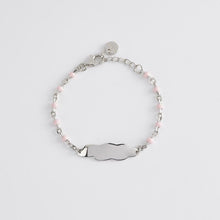 Cargar imagen en el visor de la galería, Pulsera niña plata con nube Mabina 533495
