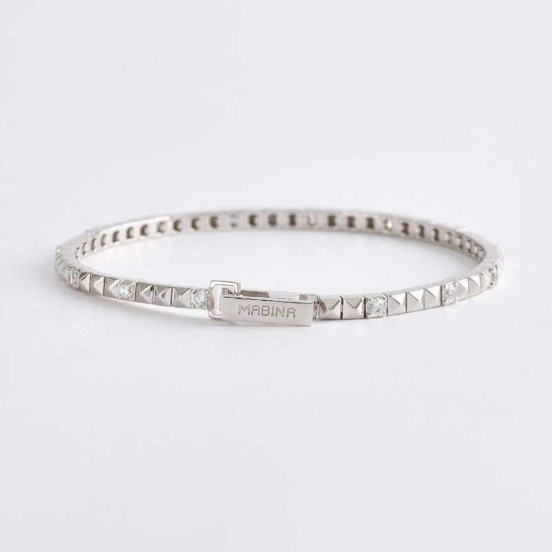 Bracciale da donna Tennis Borchia Mabina 533504