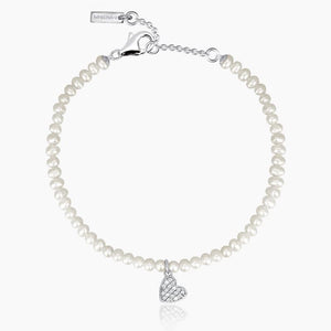 One Love women's bracelet in silver Mabina 533539