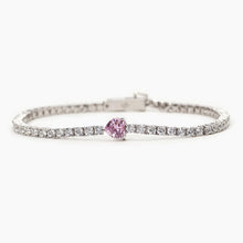Carica l&#39;immagine nel visualizzatore di Gallery, Bracciale da donna tennis in argento Mabina Tennis club 533557
