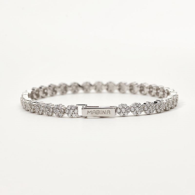 Bracciale da donna Fior Fiore in argento Mabina 533561