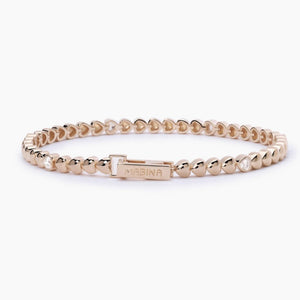 Bracciale da donna in argento Mabina Pensiero stupendo 533634