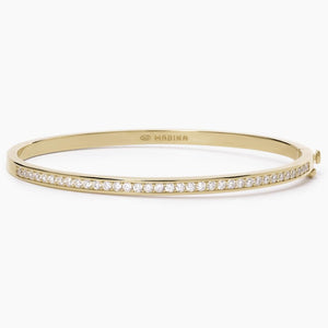 Bracciale rigido da donna in argento Mabina Lady B 533643