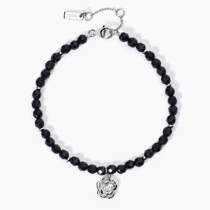 Bracciale da donna con agata nera Mabina La vie en rose 533654