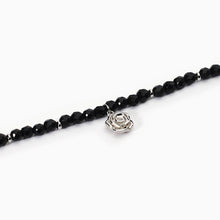 Carica l&#39;immagine nel visualizzatore di Gallery, Bracciale da donna con agata nera Mabina La vie en rose 533654
