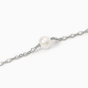 Bracciale da donna in argento con perla Mabina Duchessa 533655