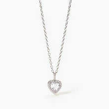 Load image into Gallery viewer, Love Affair women&#39;s necklace in silver Mabina 553103
