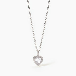 Love Affair women's necklace in silver Mabina 553103