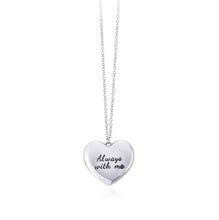 Carica l&#39;immagine nel visualizzatore di Gallery, Collana da donna in argento portafoto a cuore 553226
