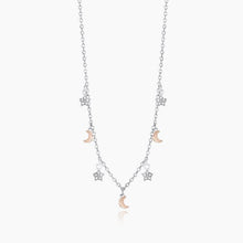 Carica l&#39;immagine nel visualizzatore di Gallery, Collana da donna Moon-Light in argento Mabina 553265
