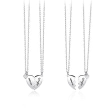 Carica l&#39;immagine nel visualizzatore di Gallery, Collana lei e lui in argento divisibile Babina 553283
