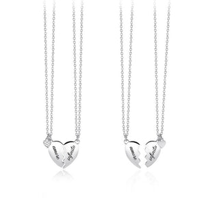Collana lei e lui in argento divisibile Babina 553283
